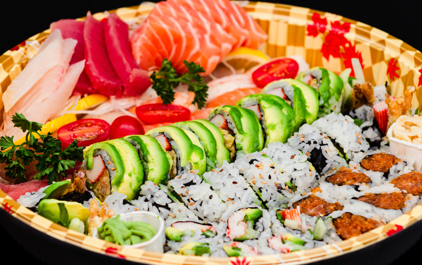 Sashimi & Sushi & Roll Platter B (57pcs)